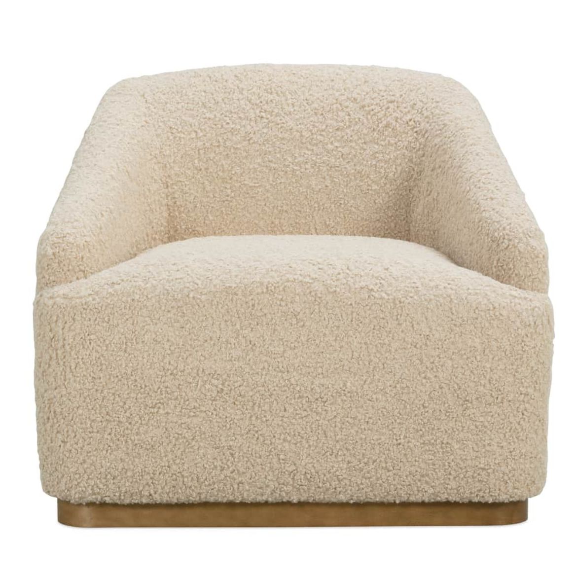 Picture of Neutral Boucle Bernie Swivel Chair